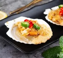 Steamed Scallops with Garlic and Vermicelli