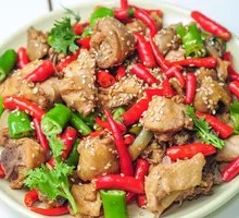 Spicy Stir-Fried Chicken