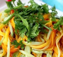 Cold-mixed Enoki Mushrooms