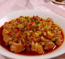 Chopped Chili Pig Trotters