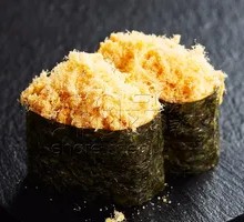 Sesame Seed Roll with Meat Floss