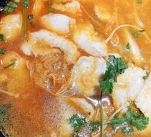 Tomato Sour Soup Black Fish for Two