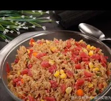 Intestine and Pig Liver Fried Rice