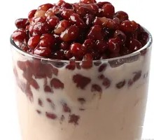 Red Bean Milk Tea