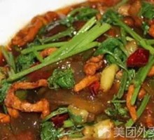 Shredded Pork with Rice Noodles Stir-fry