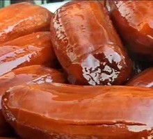 Braised Lotus Root with Rock Sugar and Honey