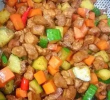 Kung Pao Chicken Rice