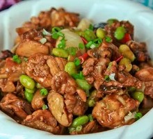 Fava Bean and Chicken Stir-Fry