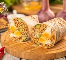 Egg and Tofu Skin Roll