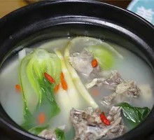 Old Duck Soup with Bai Ling Grass