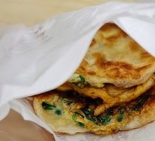 Leek and Egg Pancake