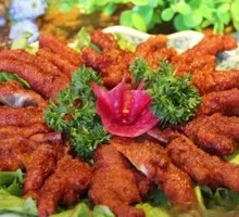 Braised Chicken Feet with Tiger Skin