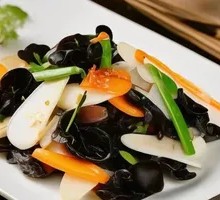 Chinese Yam and Wood Ear Mushroom