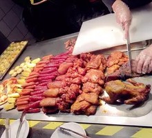 Grilled Squid on Iron Plate