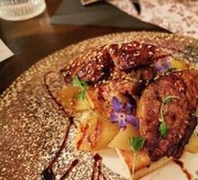 Foie Gras with Caramelized Apples