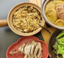 Small Full Lion's Head Stewed Tofu Chicken