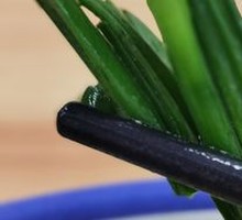 Dry-Mixed Leek and Eel Noodles