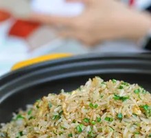 Yellow Croaker and Leek Fried Rice