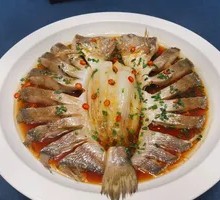 Steamed Yellow Croaker with Soy Sauce