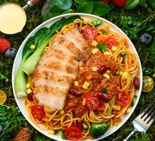 Pan-Seared Chicken Pasta