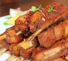 Stewed Lamb Ribs with Pork Trotter
