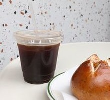 Peach Sparkling Americano