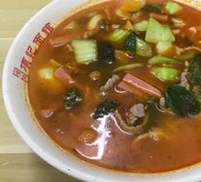 Sausage and Shredded Pork Noodles