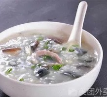 Preserved Egg and Pork Filament Porridge