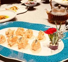 Mustard-flavored Prawn Blossom Balls