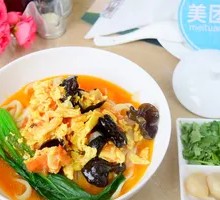 Egg Fried Knife-Cut Noodles