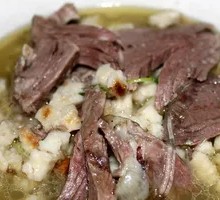 Lamb Soup with Flatbread