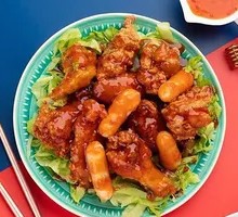Spicy Sweet Glazed Fried Chicken