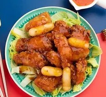 Garlic Soy Sauce Coated Fried Chicken