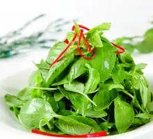 Cold-mixed Houttuynia cordata