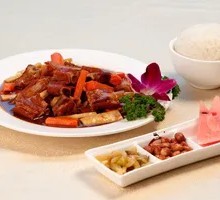 Braised Pork Ribs Rice