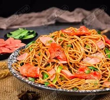 Pork Tenderloin Egg Fried Noodles