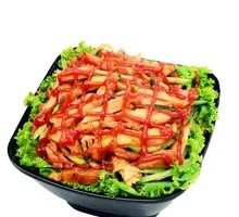 Spicy Crispy Chicken Rice