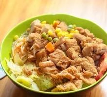 Cumin Crispy Chicken Rice