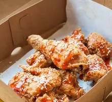 Spicy Fried Chicken with Seasoning Powder