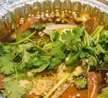 Aluminum-Wrapped Duck Blood