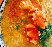 番茄鸡蛋炒拉面