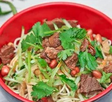 Beef Sesame Noodles