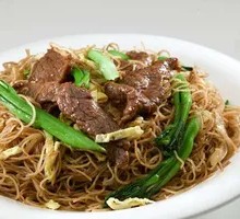 Beef and Egg Fried Rice Noodles