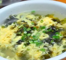 Seaweed and Egg Soup