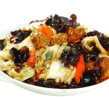 Bok Choy and Wood Ear Mushroom Stir-fry