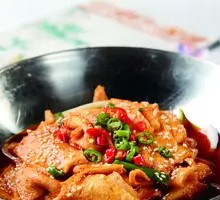 Spicy Pot-Braised Tofu with Leaves