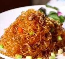 Stir-Fried Noodles with Meatballs