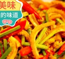 Spicy Beef Tripe Salad