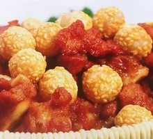 Spicy Balls with Pig's Trotter Tips