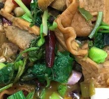 Stinky Tofu with Pork Intestines